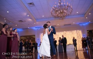 Couple dancing on their wedding day at The Grandview