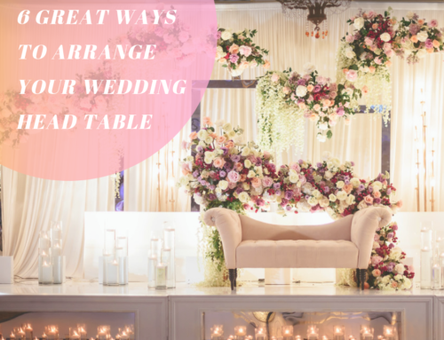 6 Great Ways to Arrange Your Head Table at Your Wedding