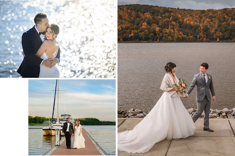 Wedding Couples on the River at The Grandview